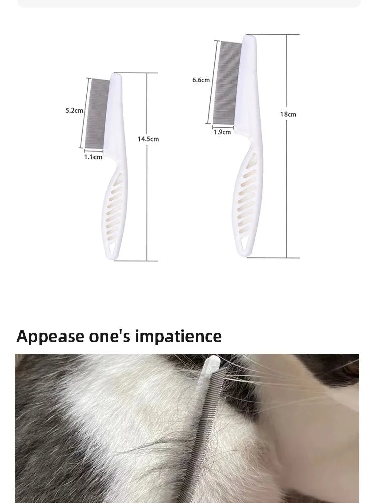 Stainless Steel Flea Comb for Dogs & Cats